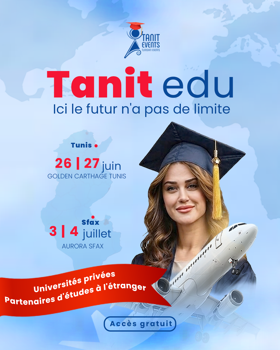 Affiche officielle Tanit Edu